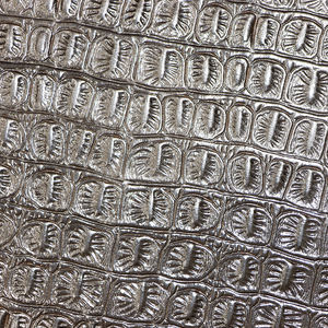 Toptan özel Croc timsah timsah desen sentetik deri kumaş suni deri malzeme - Product Image 1