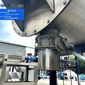 Phù Hợp Khô Bột Trộn Ngang Ribbon Thép Không Gỉ Thực Phẩm Hóa Chất Cấp Thiết Bị Bánh 1000L Công Suất CE ISO Chứng Nhận - Product Image 2