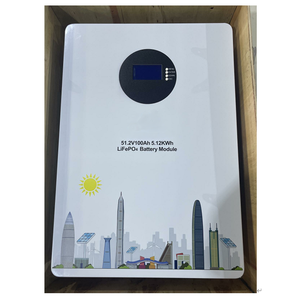 ระบบกักเก็บพลังงานแสงอาทิตย์แบบใหม่ แบตเตอรี่ลิเธียมไอออน 5 กิโลวัตต์ชั่วโมง 51.2 โวลต์ 100 แอมป์ชั่วโมง Lifepo4 แบตเตอรี่โซลาร์สำหรับบ้าน - Product Image 2