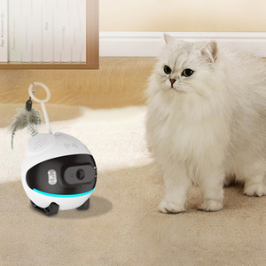Juguete Interactivo Inalámbrico para Gatos con Cámara, Detección de Movimiento Inteligente WIFI para Uso en Interiores - Product Image 1