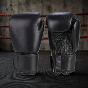 Gants de boxe en cuir personnalisés professionnels avec logo sur mesure, cuir véritable, tailles 8oz-16oz pour le kick-boxing et l'entraînement MMA - Product Image 3