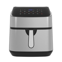 Harga pabrik 12 in 1 tidak ada minyak baja tahan karat 1800W 9.2L freidoras de aire Air Fryer digital Pintar elektrik domestik