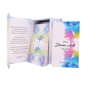 カスタム印刷Oracleゴールドフォイルデッキ高品質ゴールデンエッジサイドゴールデンペーパータロットカード<span class=keywords><strong>78</strong></span>デッキ磁気ボックス付き - Product Image 4