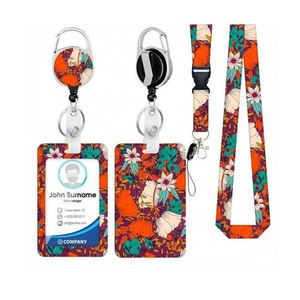 New Design Custom ID Card Holder <b>Lanyard</b> <b>Polyester</b> Material Offset Printing Hook for Brand Promotion Corporate Events - Product Image 1