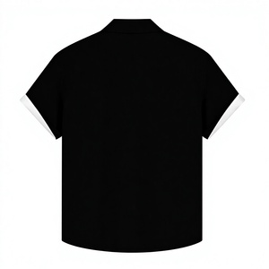 Modern Color Contrast <b>Half</b> Sleeve <b>Shirt</b> With Elegant Panel Design And Comfortable Casual Look - Product Image 3