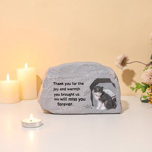 USMILEPET Fábrica Direta Pet Memorial Urnas Perda Pet Simpatia Lembrança Presente com Photo Frame Caixão Enterro Cinzas Urna para Cães - Product Image 1