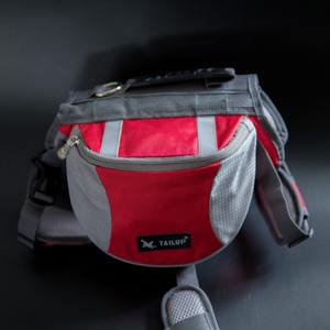 Ayarlanabilir açık yürüyüş Pet köpek sırt çantası Oxford malzeme fermuar katı köpek koşum taşıyıcı seyahat için moda rahat - Product Image 5