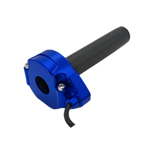 Acelerador de Giro Completo Estilo Surron LightBee CNC Colorido con Puños, Conector Macho de <span class=keywords><strong>3</strong></span> Pines, Plateado, Dorado, Rojo, Azul, Morado - Product Image 4