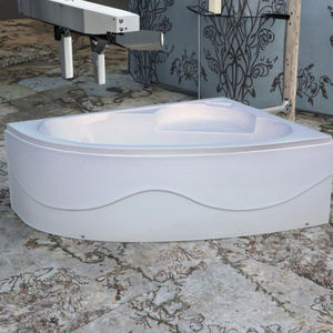 Cubierta de <span class=keywords><strong>Bañera</strong></span> Acrílica Ecológica de 1.5m para Instalación Empotrada, Ideal para Hoteles y Villas, Color Blanco Tradicional - Product Image 2