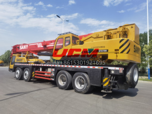 Bonne qualité et prix raisonnable sany STC500 25t 30t 40t 50t 75t 80t 100t utilisé camion grue diesel lourd hydraulique camion grue - Product Image 6