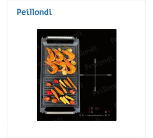 Chất Lượng Tốt 45Cm Thông Minh Nhà Bếp Flexi Khu Nóng Bán Thanh Trượt Điều Khiển 5700W 3 Đầu Đốt Bếp Điện Cảm Ứng Đung Được Xây Dựng Trong Hob - Product Image 1