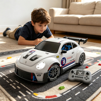Voiture RC miniature WGNRC SG212 1/24, simulation de drift à quatre roues motrices, voiture de course électrique télécommandée, jouets de voiture de sport miniature RC