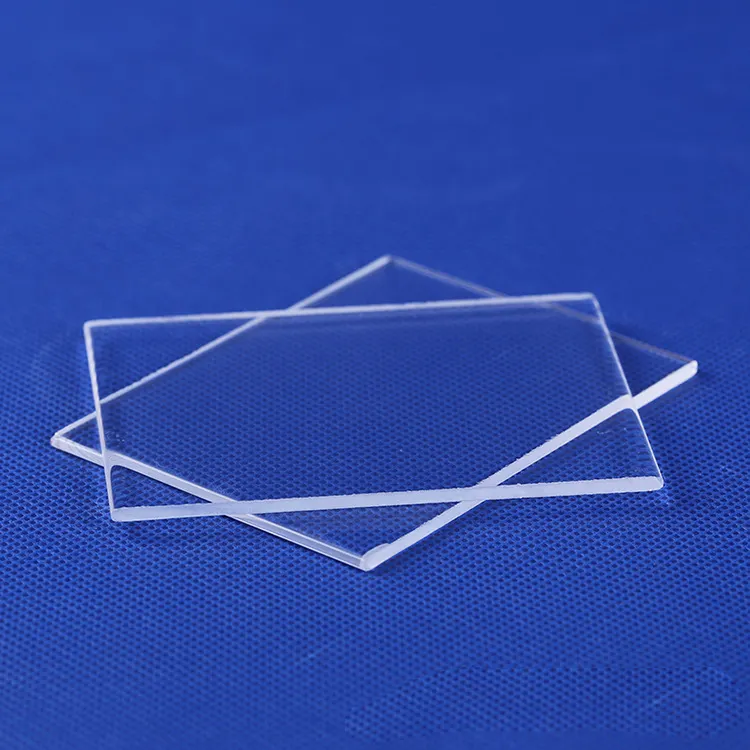 Rectangular & Square Transparent Borosilicate Glass Polished High Temperature Borosilicate 3.3 Glass Sheet