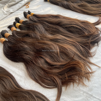 Queue de cheval en cheveux humains soyeux jaune clair, style européen et américain - Indispensable pour un look quotidien élégant
