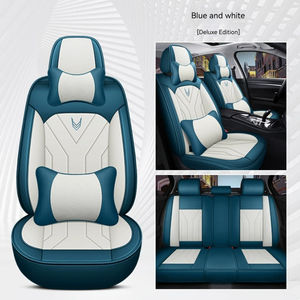 Housse de siège auto en cuir pleine surface style sport, <span class=keywords><strong>coussin</strong></span> de siège toutes saisons pour accessoires intérieurs de véhicule - Grande Vente - Product Image 2