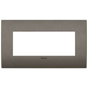Plaque murale en métal Vimar Placca Classic 5M BS, longueur 15,5 cm, largeur 9 cm, hauteur 0,86 cm - Product Image 1