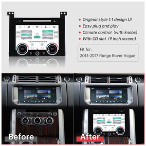 Panel de Control de Climatización con Pantalla Táctil LCD para Land Rover Range Rover <span class=keywords><strong>Vogue</strong></span> L405 2013-2017 - Product Image 2