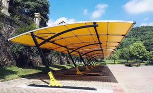 Abri de voiture triple CP3 - 9,0 x 5,9 m ou taille personnalisée - Abri de voiture en <span class=keywords><strong>aluminium</strong></span> - Product Image 6