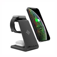 WELUV New 3 in 1 Wireless Ladest änder Rutsch feste Schnell ladestation Kompatibel mit iWatch Phone