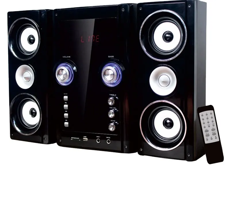 High Quality 2.1ch Home Theater Surround Sound System Wireless Bluetooth Subwoofer Multimedia Speakers