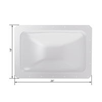 Pare-soleil de camping-car épais, remplacement durable du couvercle de lucarne de camping-car