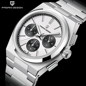 PAGANI DESIGN 1761 Nouvelle montre sport pour homme, mode haut de gamme, quartz, saphir VK63, étanche, classique, acier inoxydable - Product Image 2
