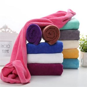 Lot de serviettes carrées en microfibre imprimées, séchage rapide, absorbantes, bleues, personnalisables, avec boucle de suspension, pour maquillage, unies, vente en gros - Product Image 1