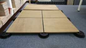 Piastrelle in Plastica MEDOO per Pavimenti Sopraelevati, Design Moderno, Materiale PP, Regolabili, Finitura Opaca, Resistenti all'Acqua, Modello PP-B - Product Image 6