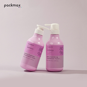 350ml PET Frosted <b>Pump</b> <b>Bottle</b> for Shampoo Shower Gel Body Lotion - Refillable Plastic <b>Dispenser</b> Container Wholesale - Product Image 1