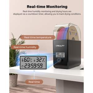 Caja Secadora de Filamento Creality Pro 2.0 1Kg para Impresora 3D con Ventiladores y Circulación de Aire Caliente de 360 Grados - Product Image 5