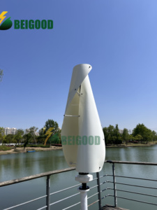 Kit de générateur hybride éolien solaire à axe vertical hélicoïdal de 1 à 10 kW pour maison et ferme, système de turbine éolienne de toit 12V 24V 48V - Product Image 2