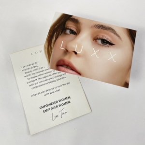 Product Insert Business Card Store <strong>Coupon</strong> Promotion Flyer Printing <strong>Service</strong> in Shanghai High Quality - Product Image 3