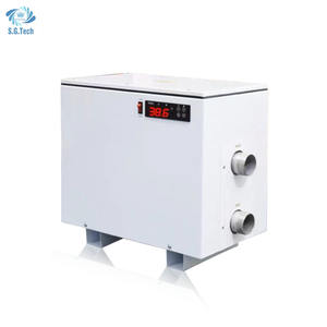 Bomba de Calor Eléctrica para Piscina Water Crown SGH-15 de 2HP, Metálica, con Cableado Directo de Acero Inoxidable, Voltaje CA para Piscinas - Product Image 1