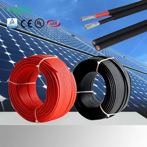 Zonne-Energie Fotovoltaïsche Uitbreiding Paneel 6mm2 Kabel Hoge Kwaliteit Huis Bedrading Kabel Lade Voor Fotovoltaïsche 4mm2 Dc Zonne-Kabel