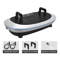 Plate-forme de vibration de forme physique d'entraînement de corps entier de machine de plat de vibration d'exercice avec le sport de musculation 4D