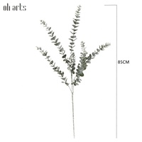 Hôtel OH Arts Vente Quente Por Atacado Eucalyptus artificiel Folhas Bush Faux Greenery Ramos Para