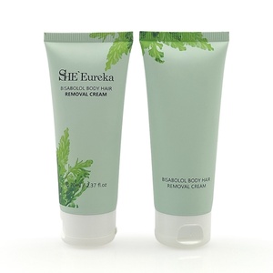 Vente en gros de tubes cosmétiques en plastique personnalisés de 70 ml pour crème dépilatoire - Product Image 1