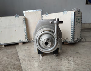 Pompe centrifuge 3000L/H 0.75kw 316L pour transfert de lait, de jus et de boue - Product Image 2