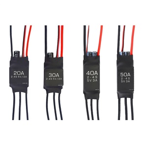 20A 30A 50A 40A ไร้แปรง ESC 2-4S 5V 2A/3A เครื่องควบคุมความเร็ว BEC สำหรับเครื่องบิน RC FPV โดรนสี่ใบพัดโดรนแบบปีกคงที่ - Product Image 1