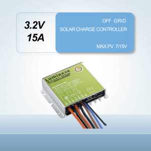Lumiax 3.2V 15A PWM ตัวควบคุมการชาร์จพลังงานแสงอาทิตย์สำหรับไฟถนนและแผงพลังงานแสงอาทิตย์ - Product Image 3