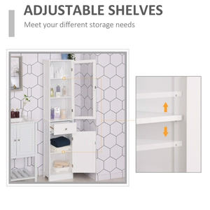 DB Modern <b>Bathroom</b> Storage <b>Cabinet</b> Durable MDF Wood and <b>Plastic</b> for Apartments and Hotels- Prohibited - Product Image 6