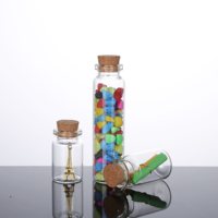 Grosir kosong bening bulat 30ml 50ml desain baru Laboratorium gelas uji tabung Soda kaca atau borosilikat 3.3 tabung uji kaca