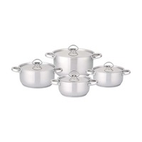 Ensemble d'ustensiles de cuisine en acier inoxydable 18/10, ustensiles de cuisine, ensemble d'ustensiles de cuisine et casseroles