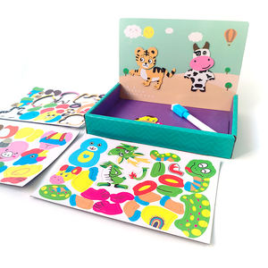 Jeu <span class=keywords><strong>de</strong></span> société personnalisé pour enfants jeux <span class=keywords><strong>de</strong></span> puzzle amusants nouvelle planche à dessin puzzles éducatifs pour enfants apprenant filles garçons <span class=keywords><strong>livre</strong></span> occupé - Product Image 3