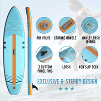 Planche de paddle gonflable OEM 320 cm en Drop Stitch pour SUP et surf