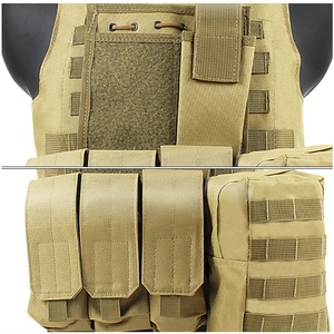 เสื้อกั๊กยุทธวิธีลายพราง BSCI สำหรับโรงงาน  พร้อมแผ่นกันกระสุน  เสื้อกั๊กยุทธวิธีอเนกประสงค์  แบบปลดเร็ว - Product Image 4