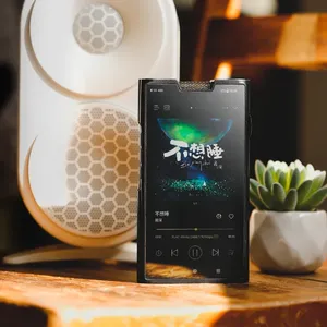 เครื่องเล่นเพลงพกพา SHANLING M8T แบบหลอดสุญญากาศ ระบบ HIFI รองรับ <span class=keywords><strong>Android</strong></span> ความละเอียดสูง <span class=keywords><strong>MP3</strong></span> วอล์คแมน ชิปประมวลผลเสียงคู่ 4191EQ และ 4499EXDAC - Product Image 6