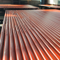 Tuyaux d'acier d'arroseuse de système d'incendie d'ASTM A795 G R.A ERW/couleur rouge RAL3000 de HFW