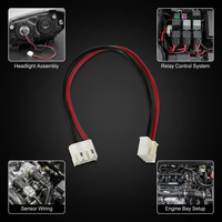Harness Kabel OEM Kustom 1-160 Inti PVC/Silikon Konektor TE Molex JST Bersertifikasi VDE CE untuk Elektronik Industri Otomotif