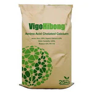 Pupuk kalsium Chelated asam Amino pelepasan cepat untuk penggunaan pertanian